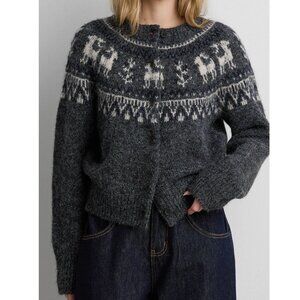 Oak + Fort Fair Aisles Cardigan Sweater